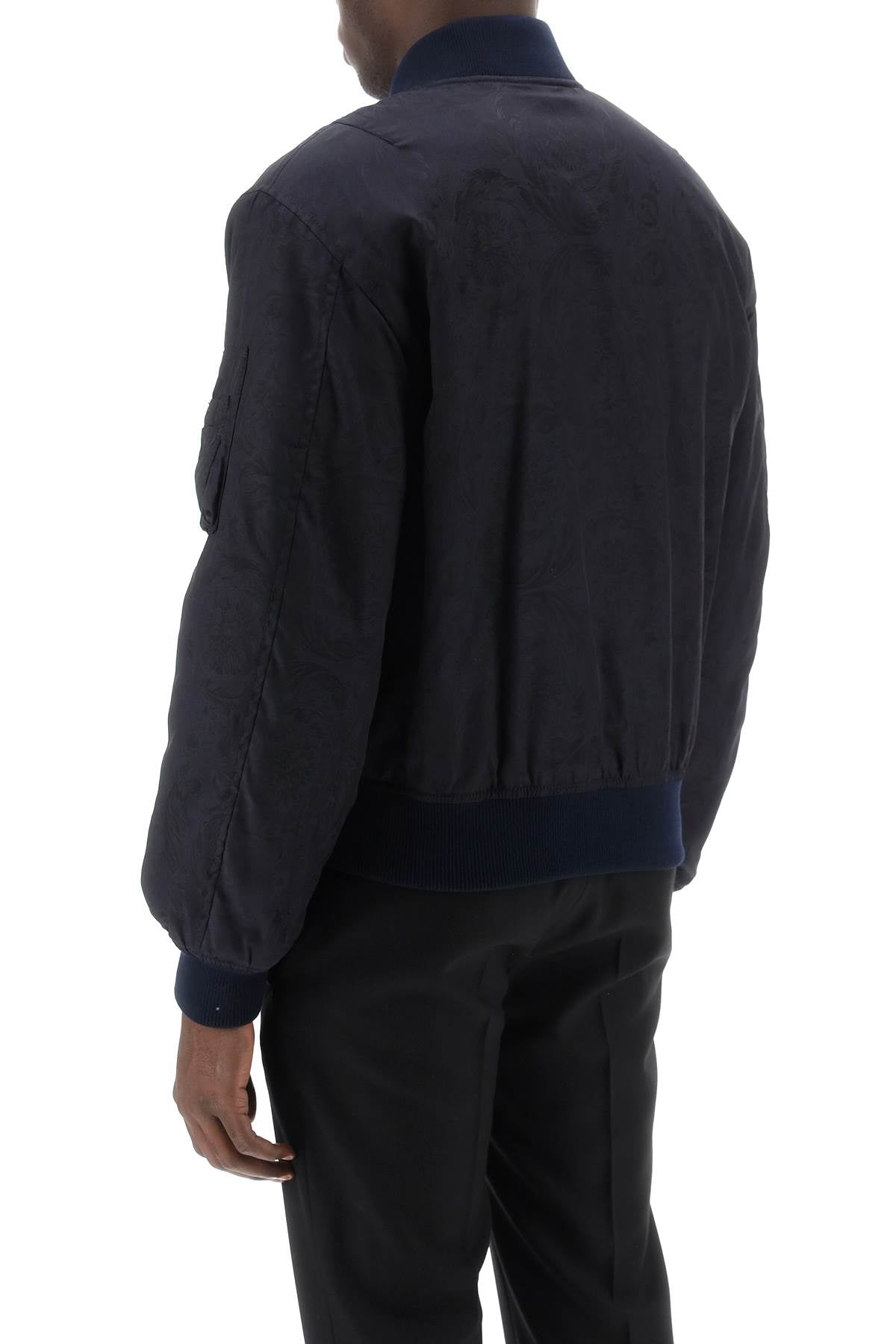 Versace barocco bomber jacket image 2