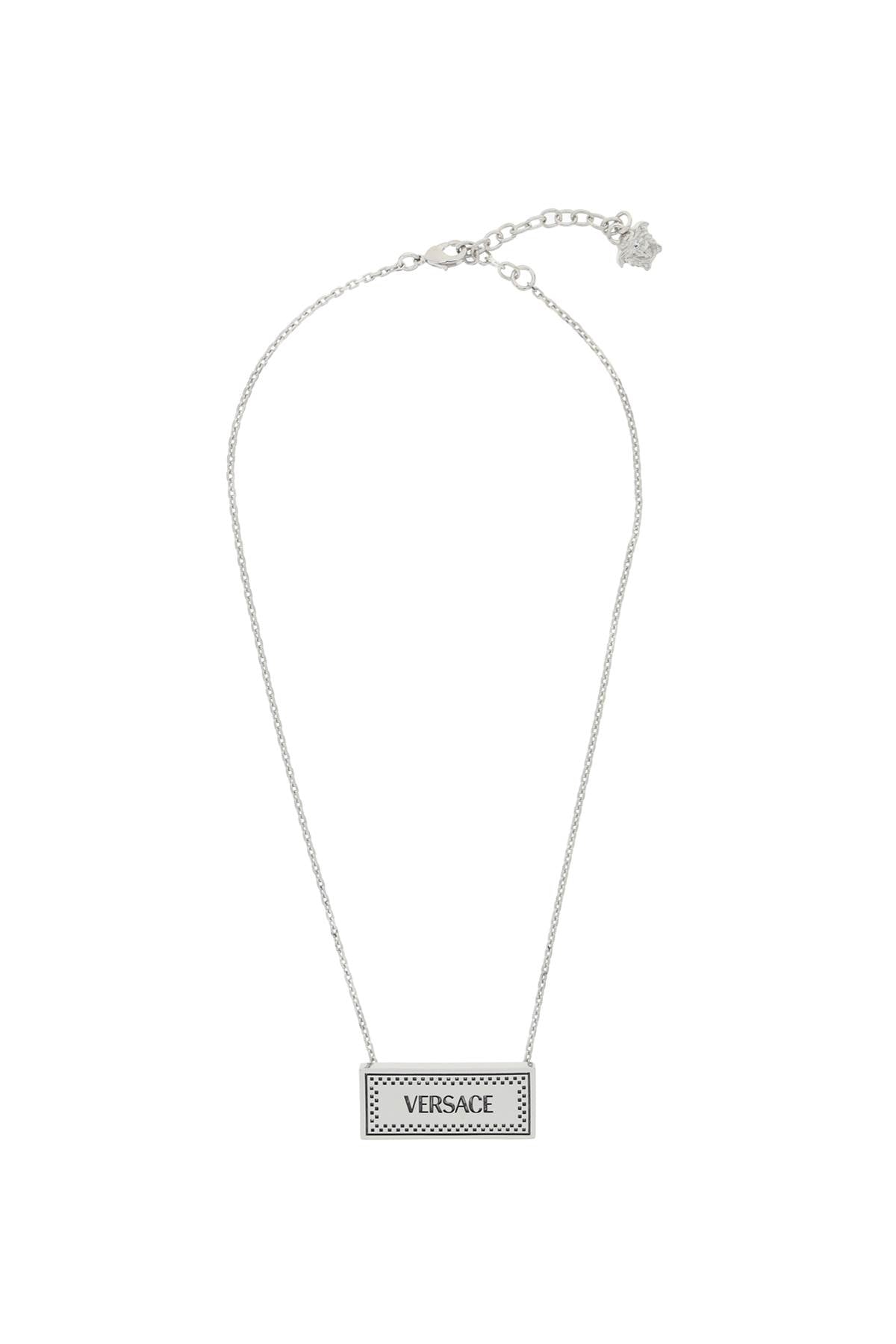 Versace 90's vintage logo necklace image 0