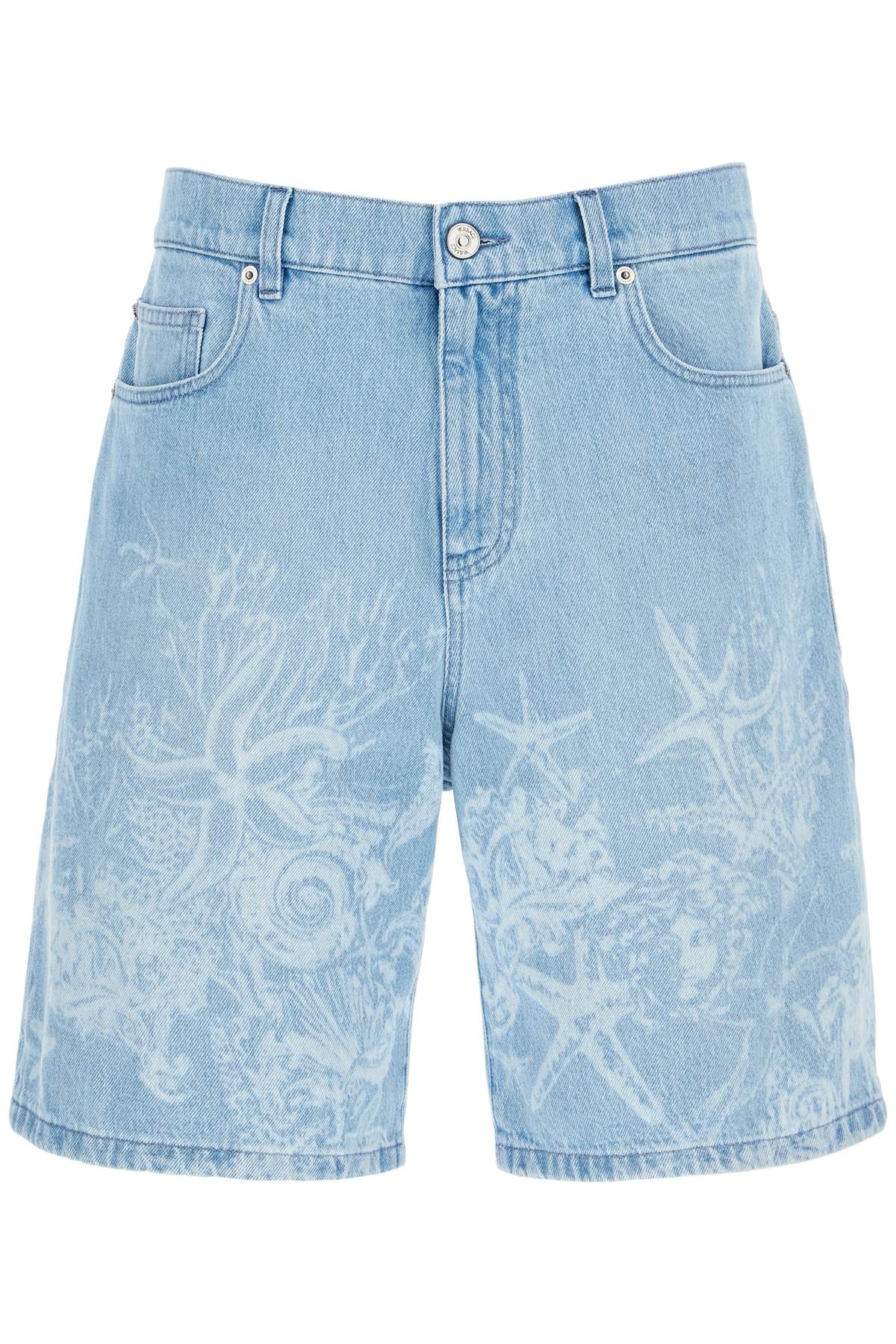 Versace "baroque sea denim lasered image 0