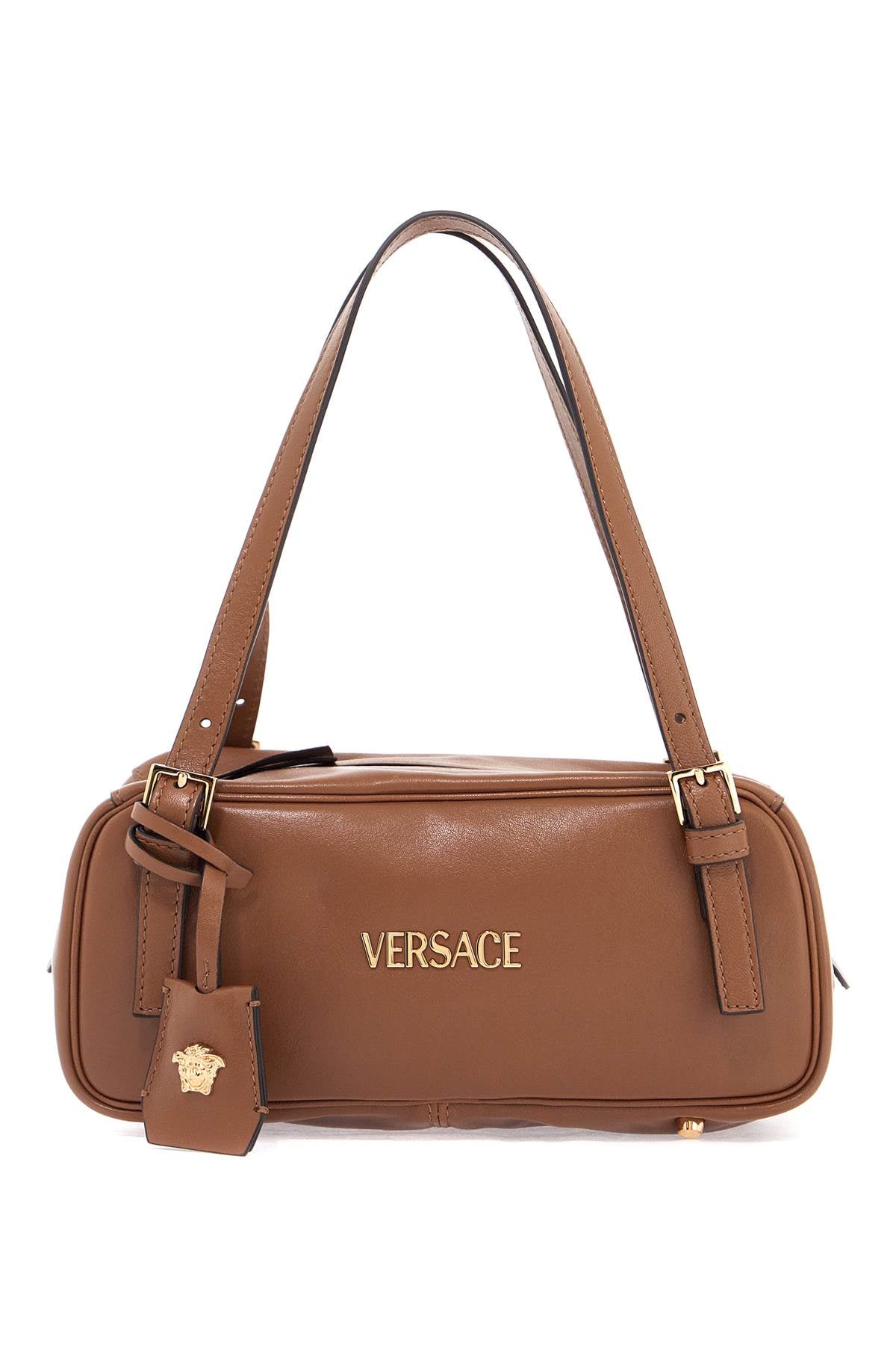 Versace nappa leather bowling bag image 0