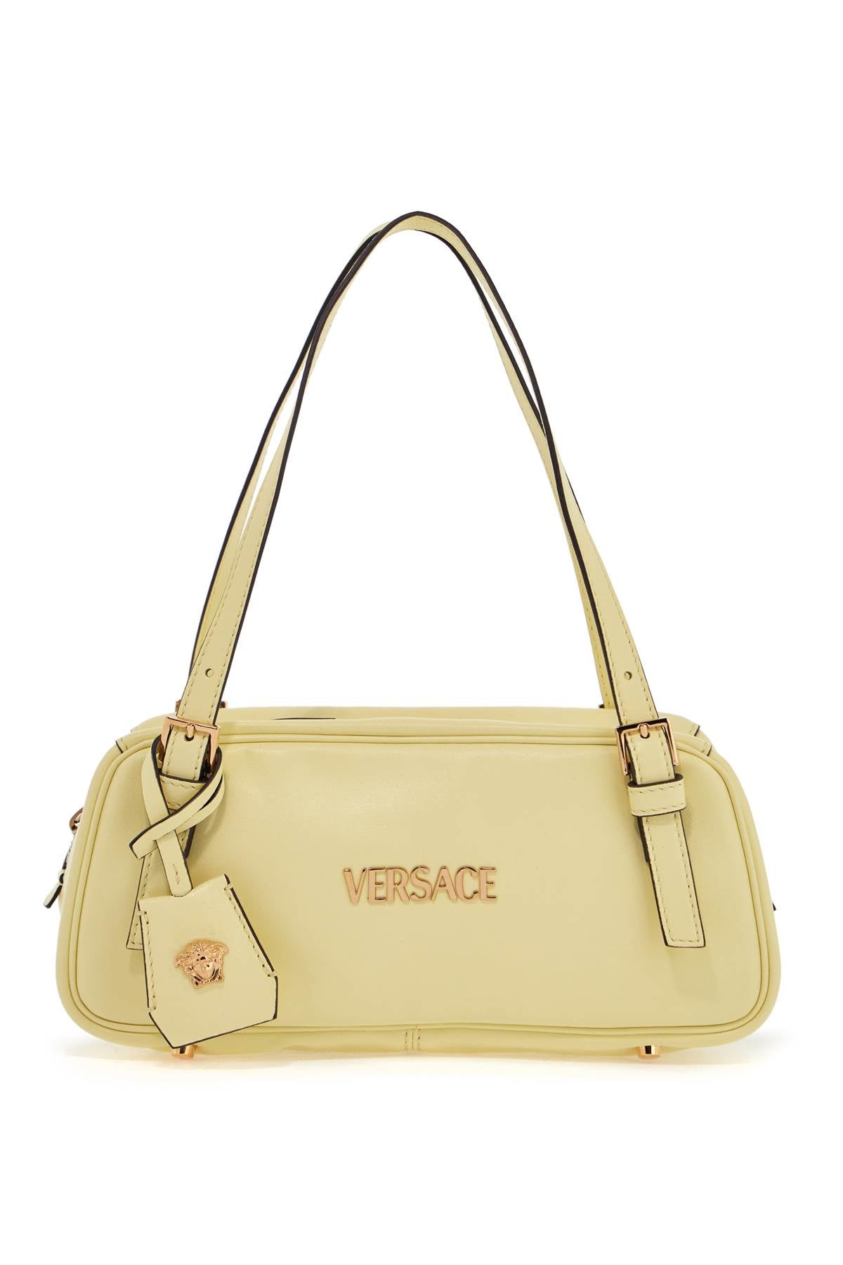 Versace Nappa Leather Bowling Bag with Medusa Keychain image 0