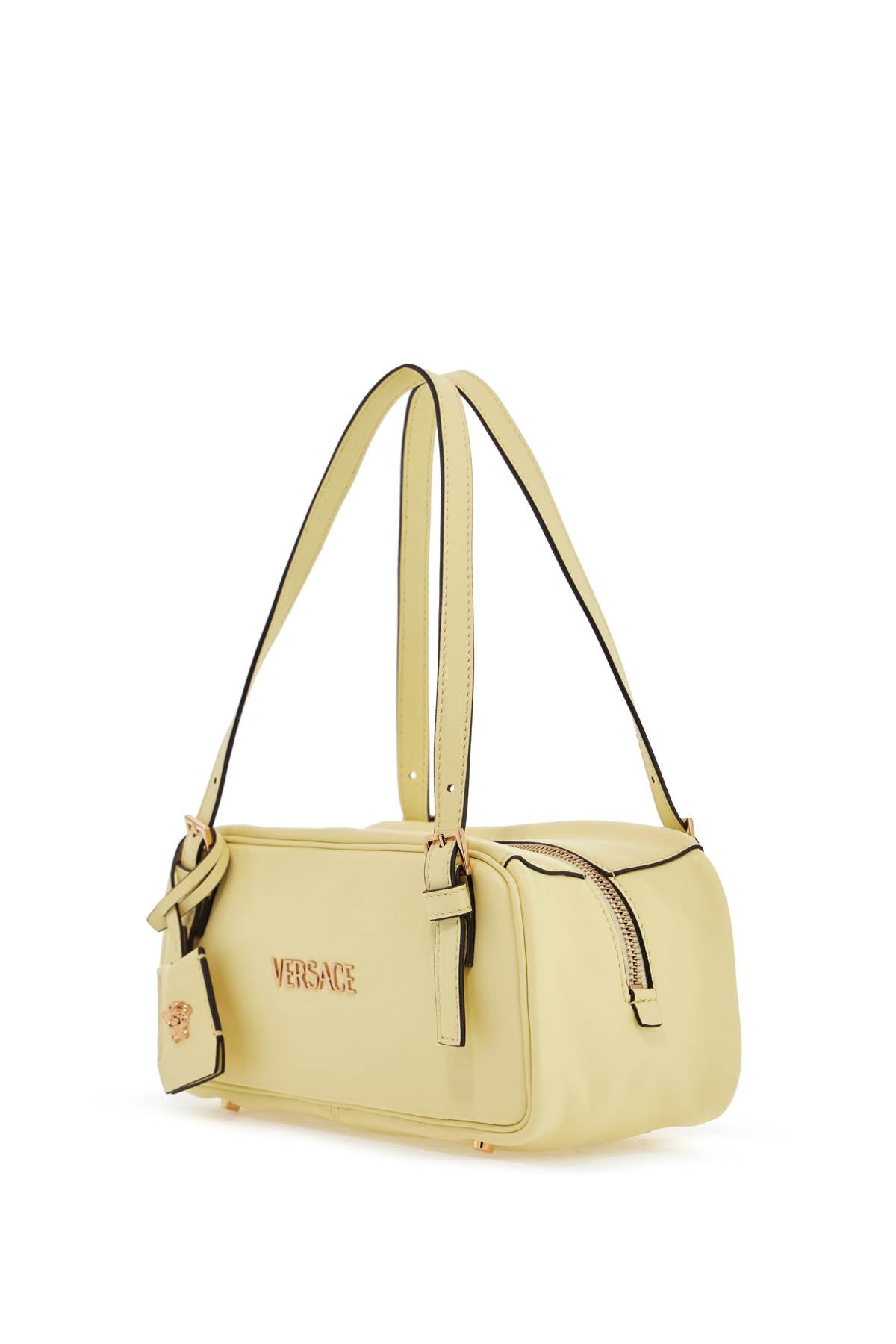 Versace Nappa Leather Bowling Bag with Medusa Keychain image 2