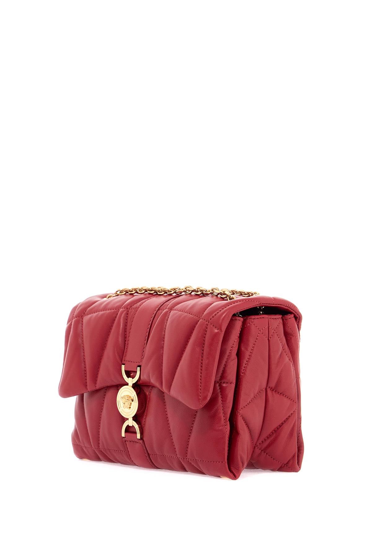 Versace Kleio Quilted Nappa Leather Shoulder Bag with Medusa Closure image 2