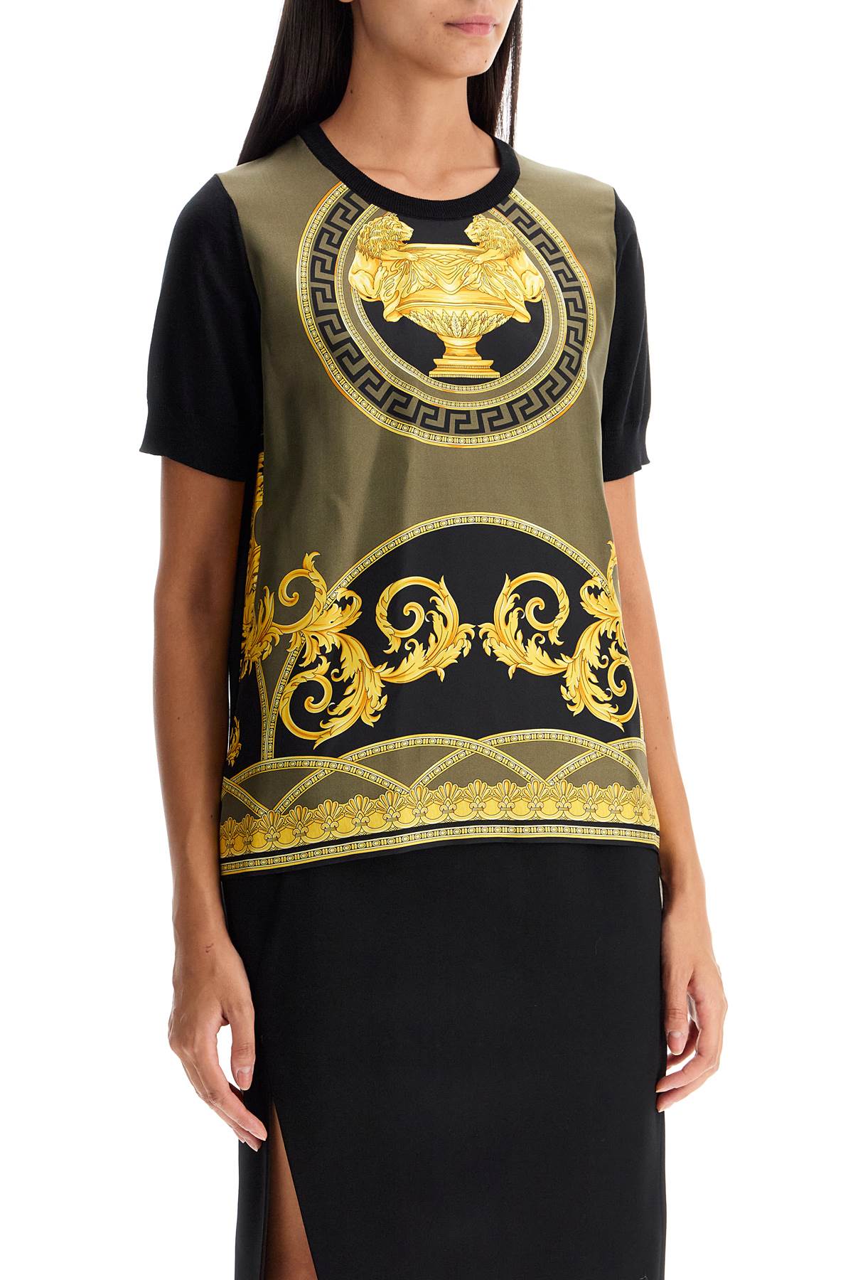 Versace knitted t-shirt 'the cup of the image 1