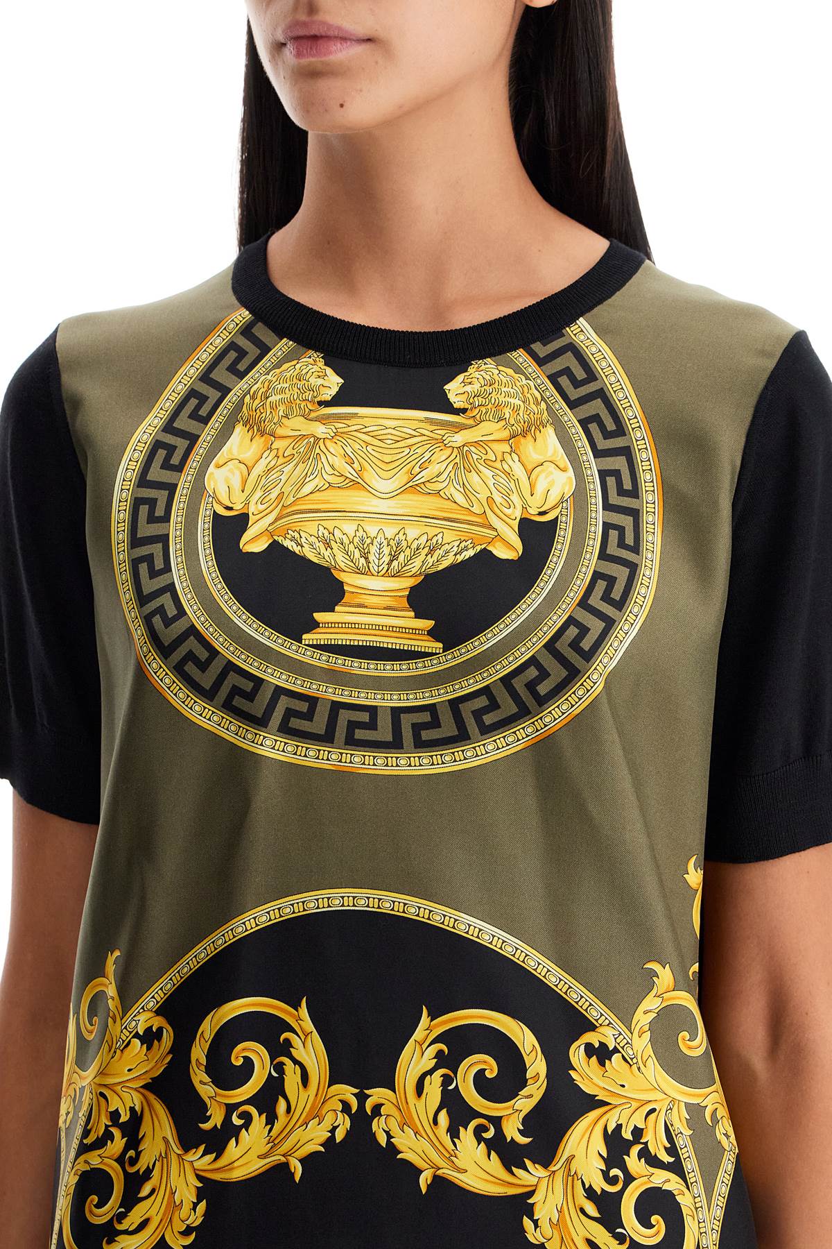 Versace knitted t-shirt 'the cup of the image 3