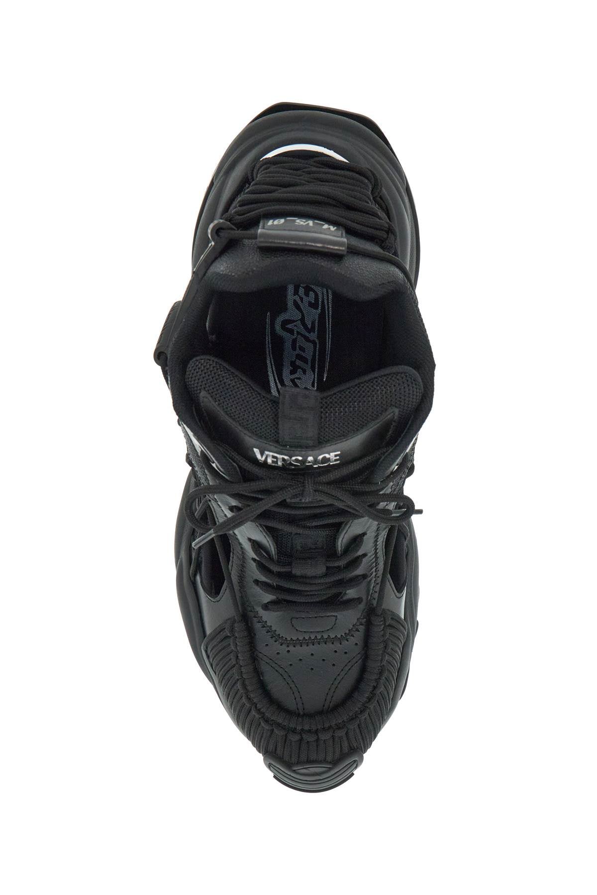 Versace Mercury M_VS Sneakers: Futuristic Leather and Fabric Design image 1