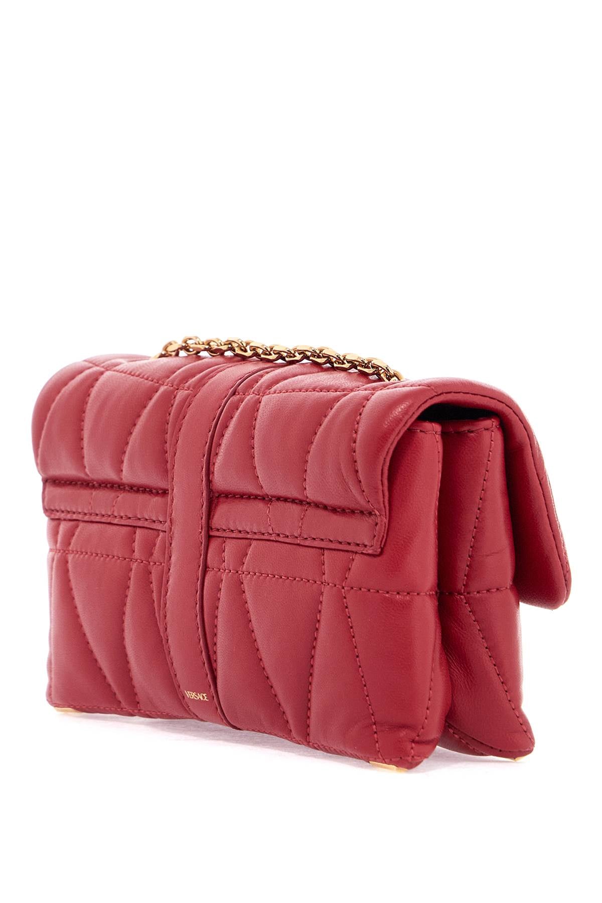 Versace Mini Kleio Quilted Nappa Leather Bag with Medusa Closure image 1