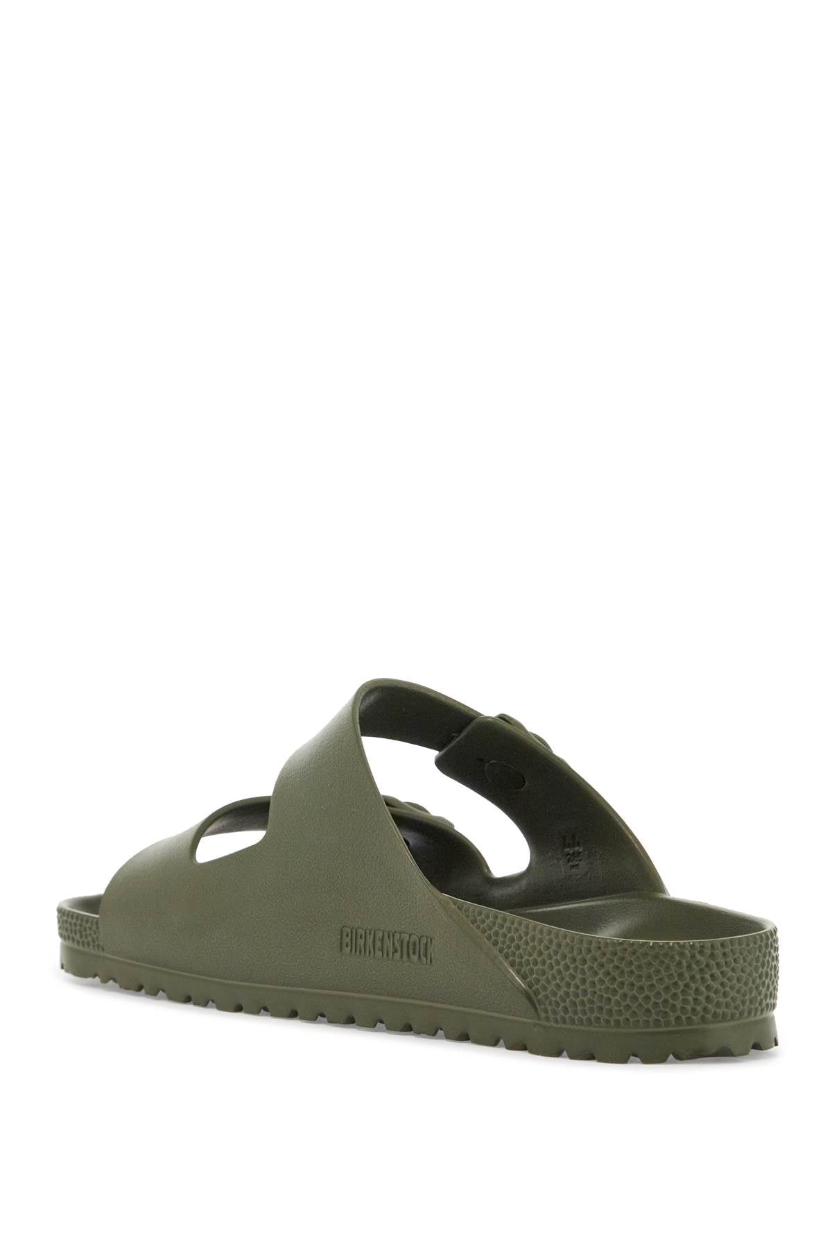 Birkenstock khaki synthetic arizona eva slippers with two straps image 2