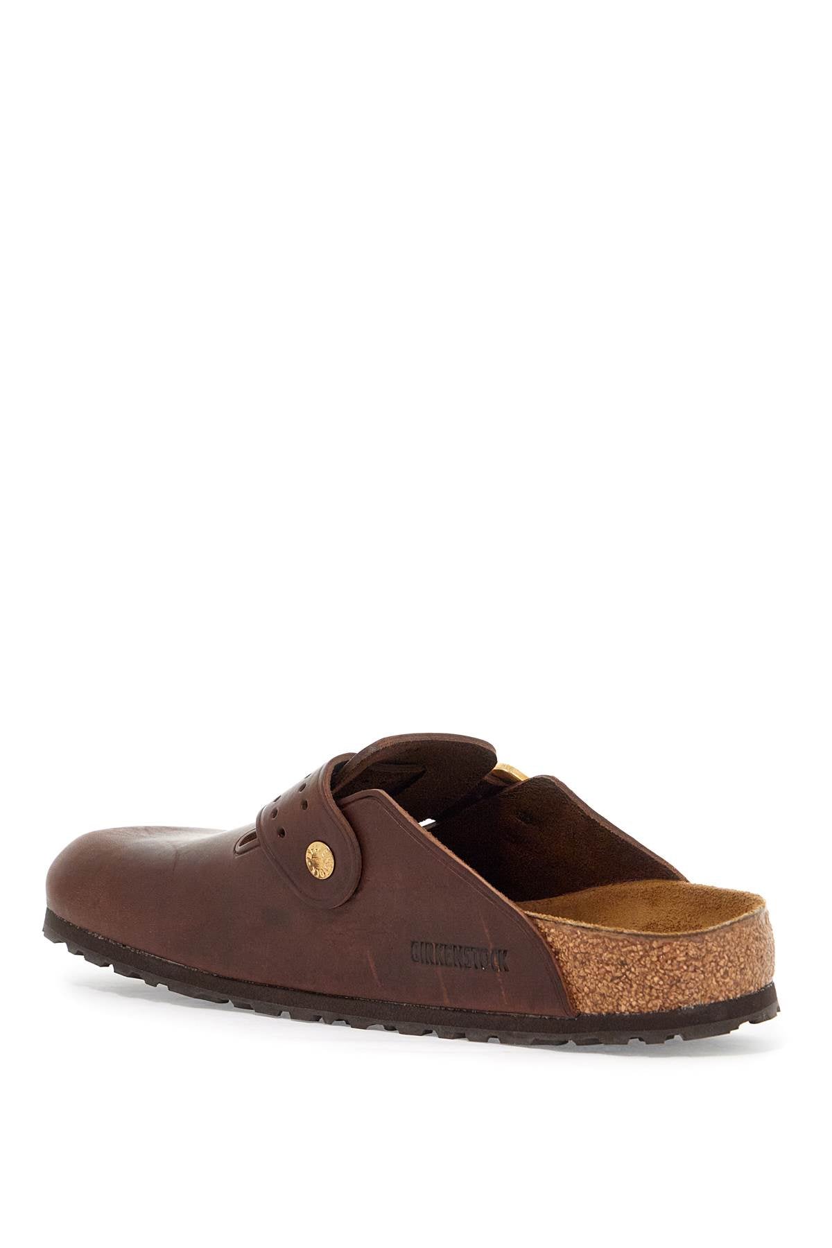 Birkenstock boston bold leather clog with sab image 2