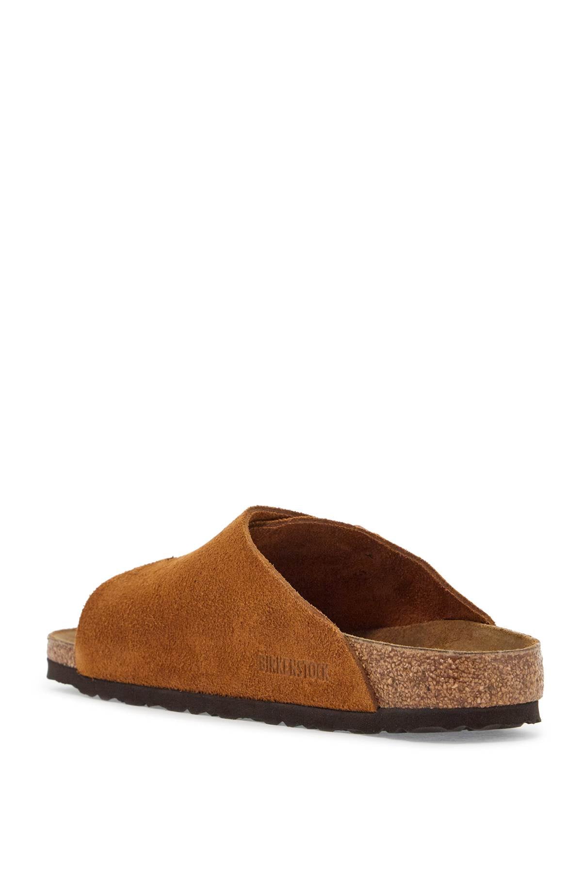 Birkenstock mink suede slippers with two adjustable straps image 2