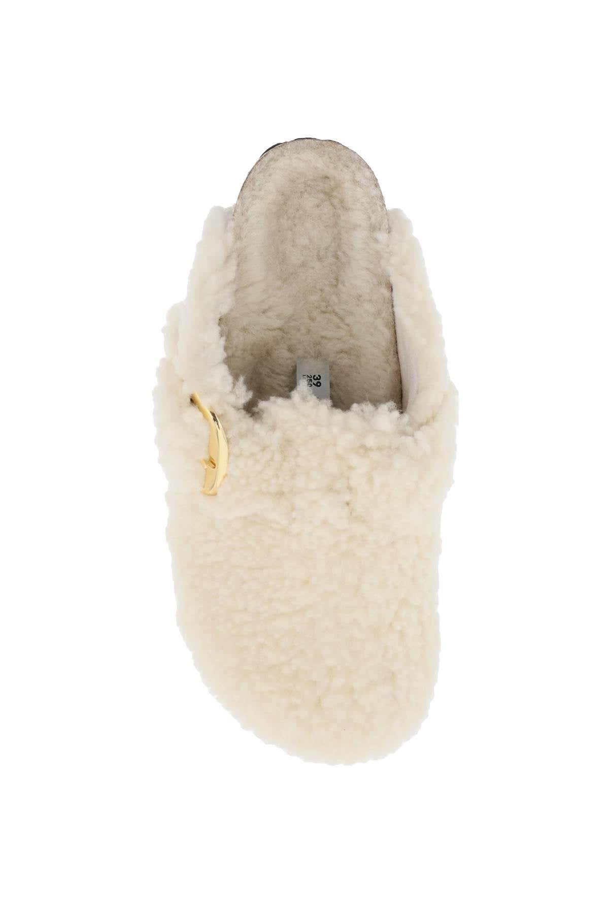 Birkenstock Boston Shearling Clogs with Big Buckle image 1