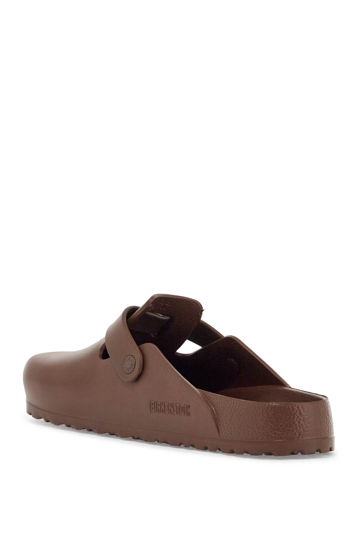 Birkenstock boston eva slippers brown with buckle for men image 2