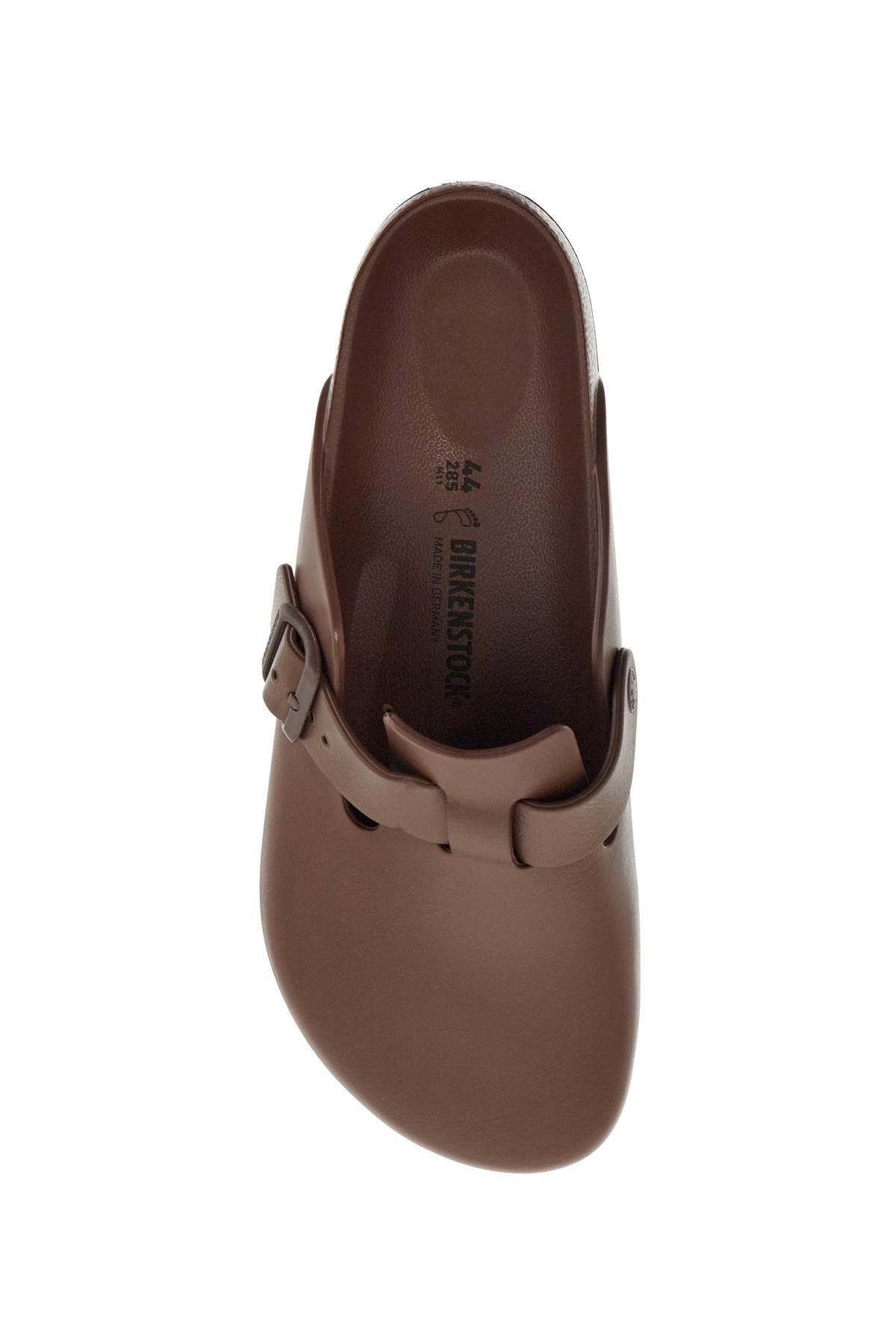 Birkenstock boston eva slippers brown with buckle for men image 1