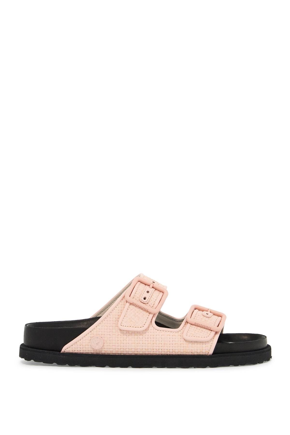 Birkenstock 1774 Arizona Raffia Slide Sandal image 0