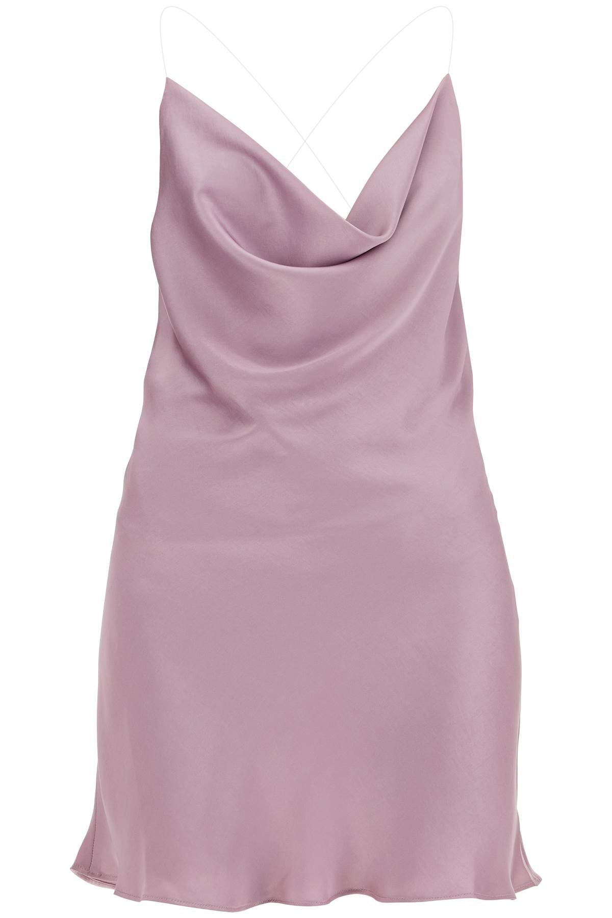 Y/Project Mini Recycled Satin Slip Dress with Spaghetti Straps image 0