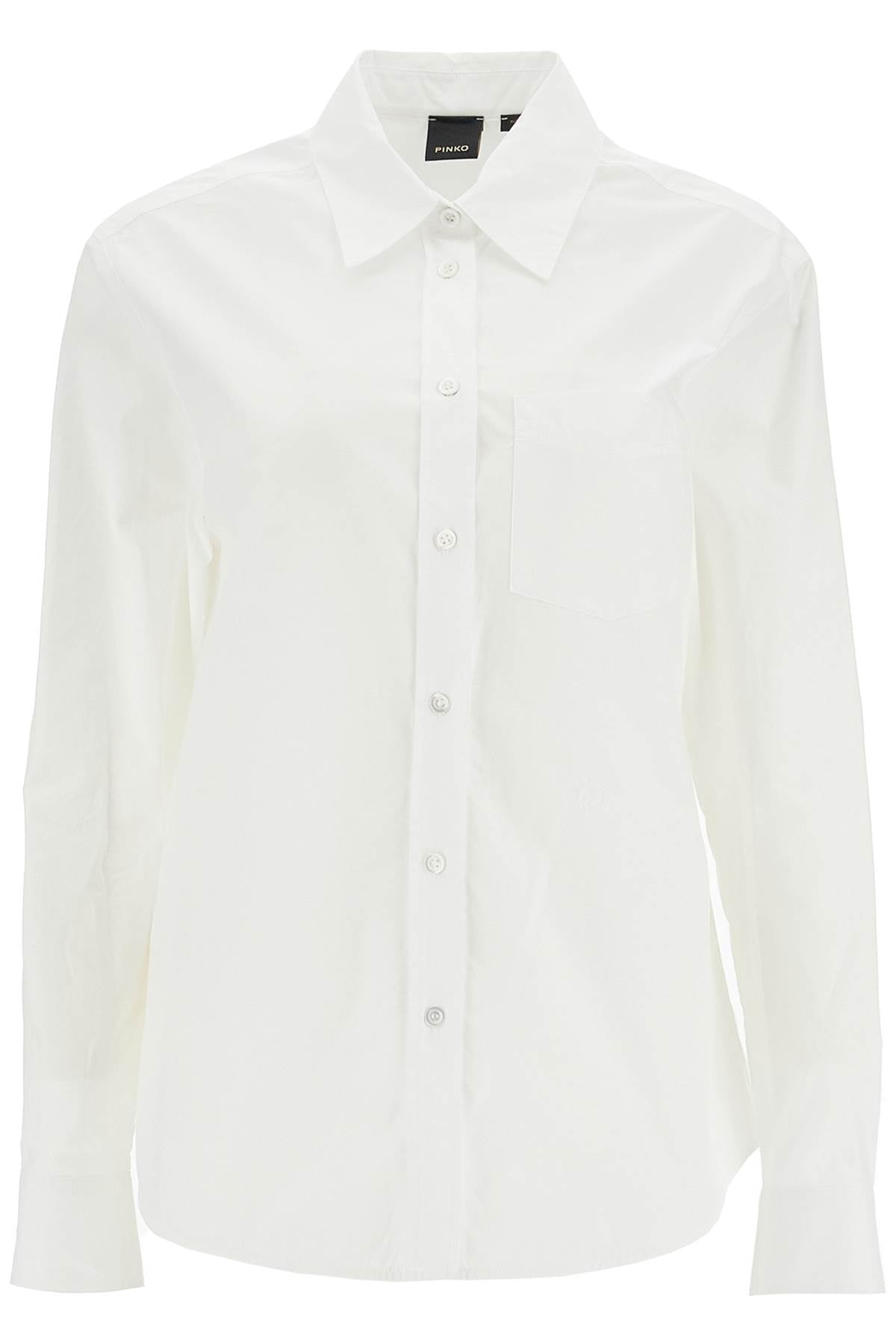 Pinko classic poplin shirt for men image 0