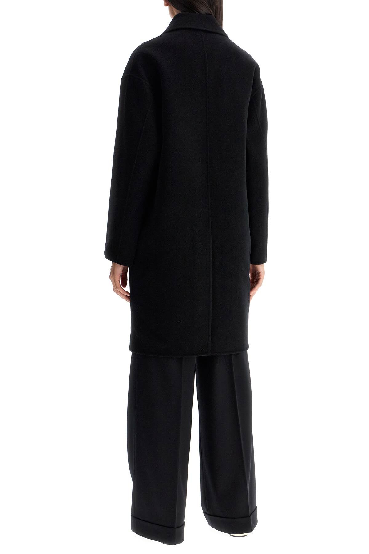 Pinko double wool coat with screwdriver design image 2