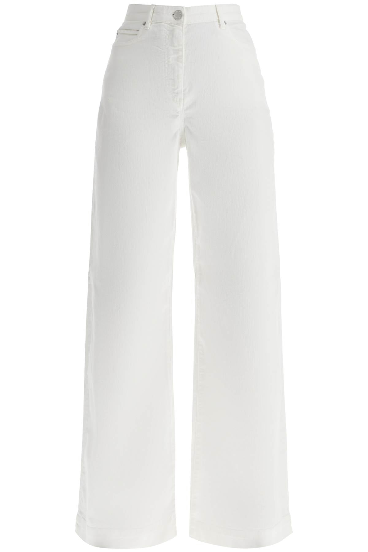 Pinko Wide Leg Twill Trousers image 0