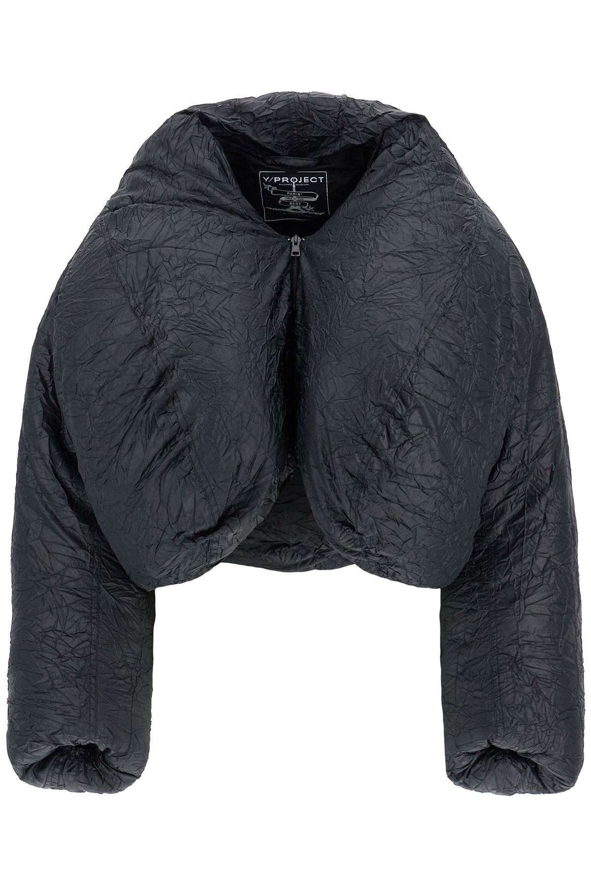 Y/Project Cropped Down Feather Puffer Jacket image 0