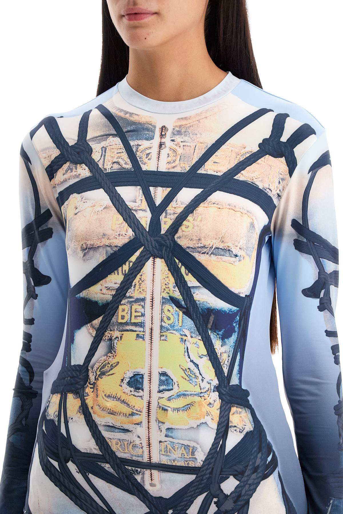 Y/Project 'Bondage' Print Long-Sleeve Top image 3