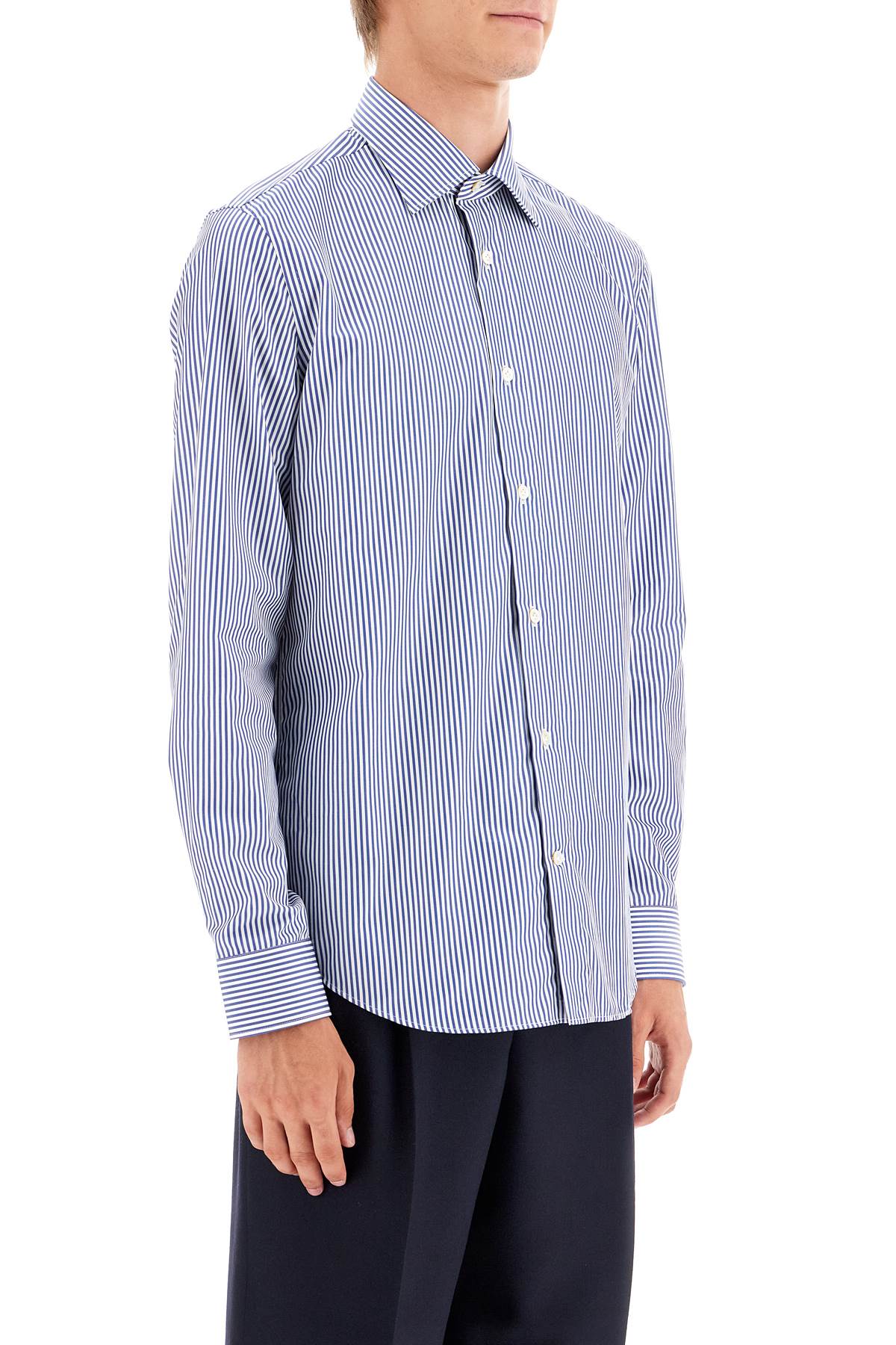 VINCENZO DI RUggIERO slim fit twill shirt for men image 1