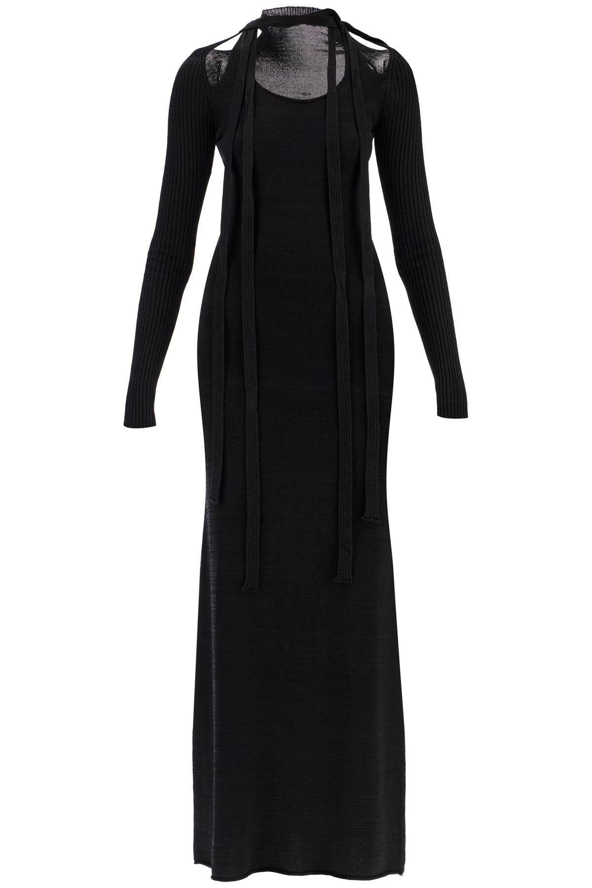 Y/Project Textured Knit Maxi Dress image 0