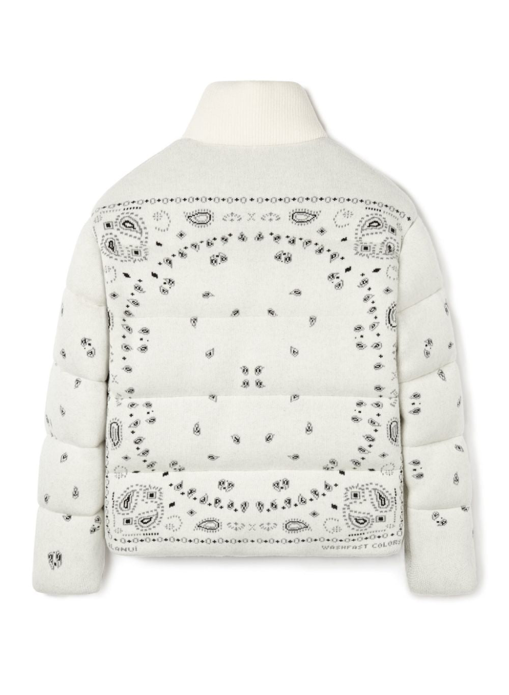 Alanui Bandana Print Padded Jacket - White image 13