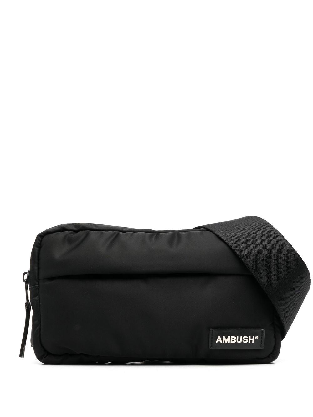 AMBUSH Black Multi-Pocket Waist Bag image 0