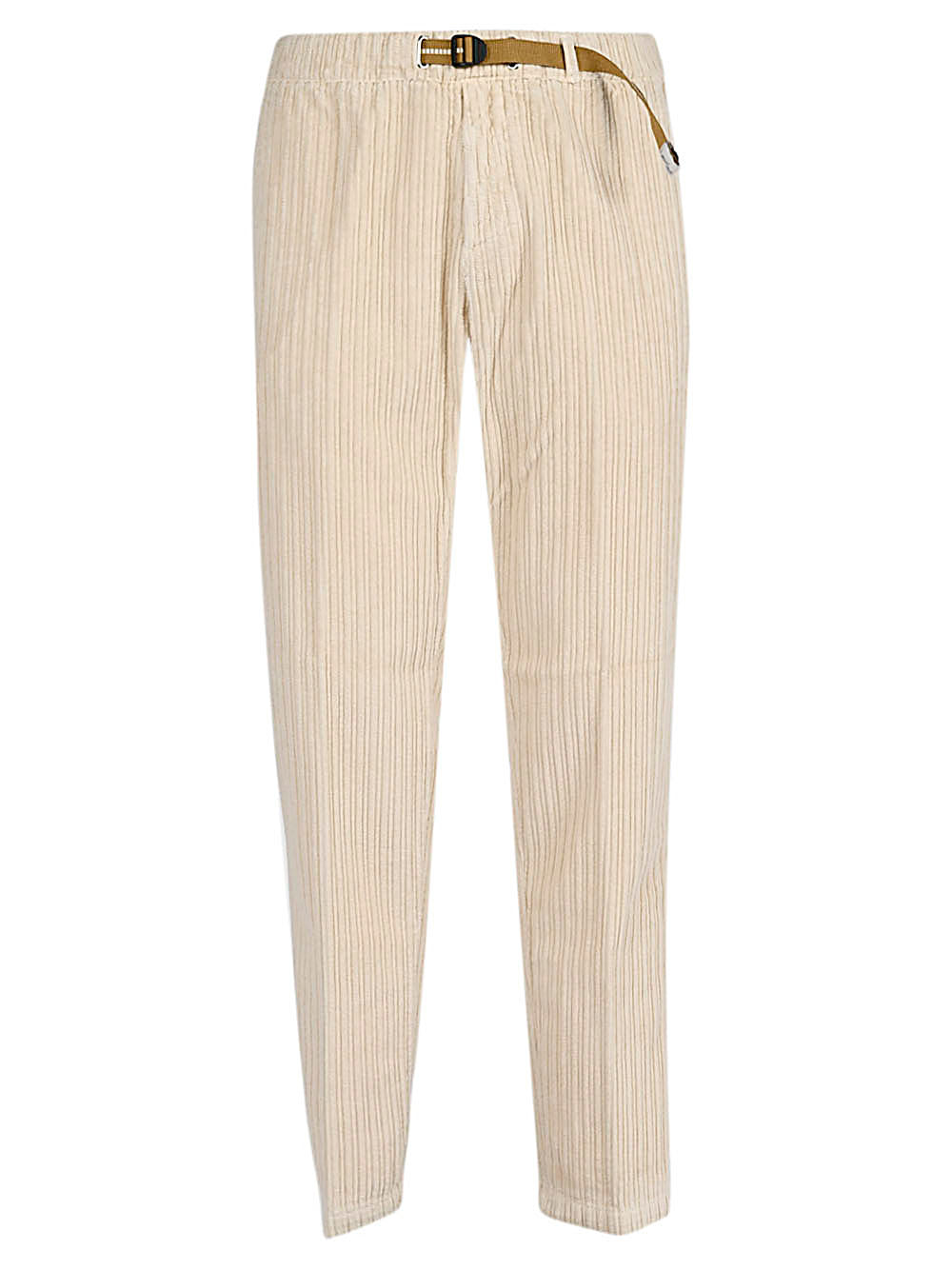 WHITE SAND Beige Cotton Trousers image 0