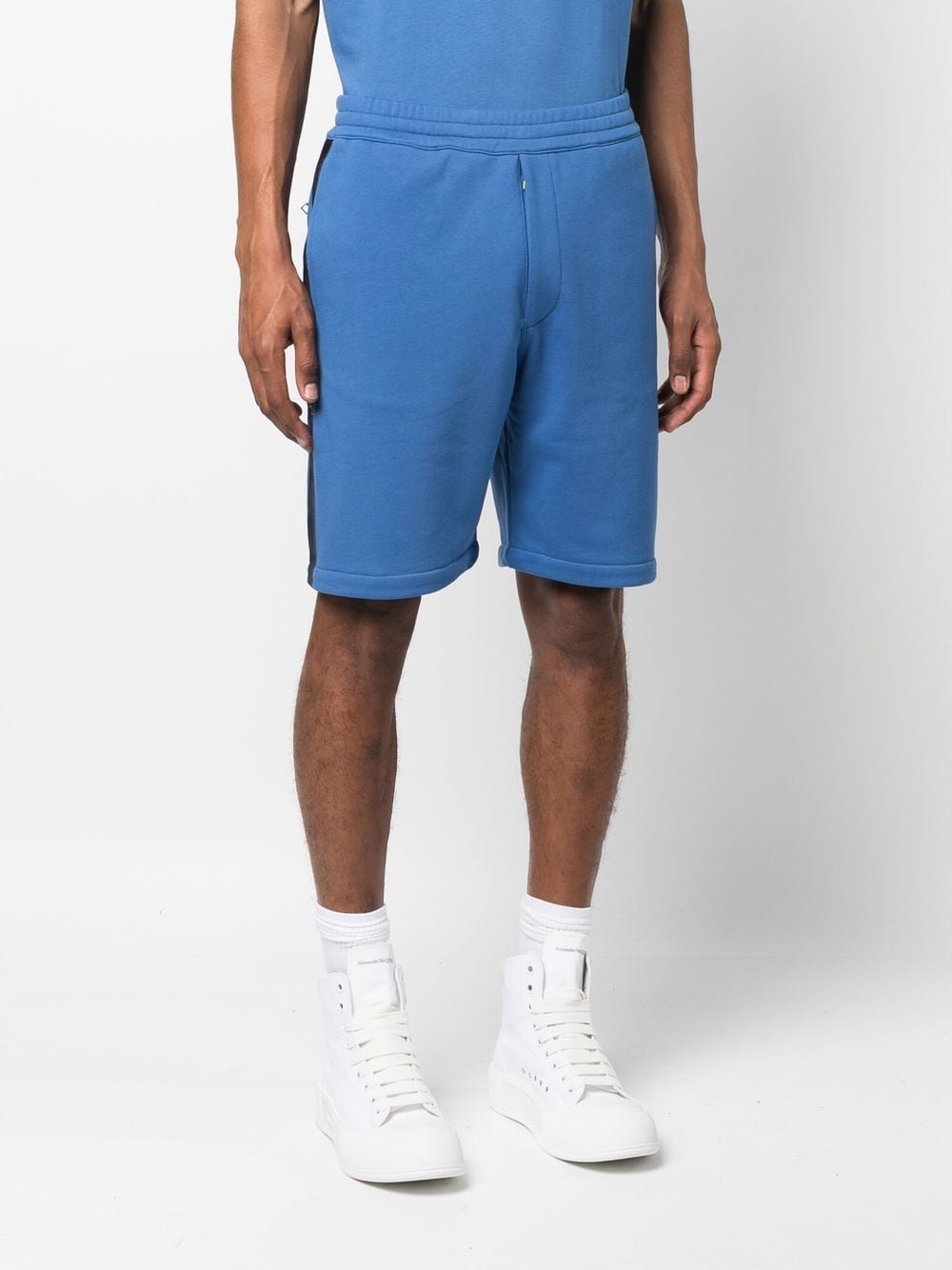 Alexander McQueen Shorts Blue image 2