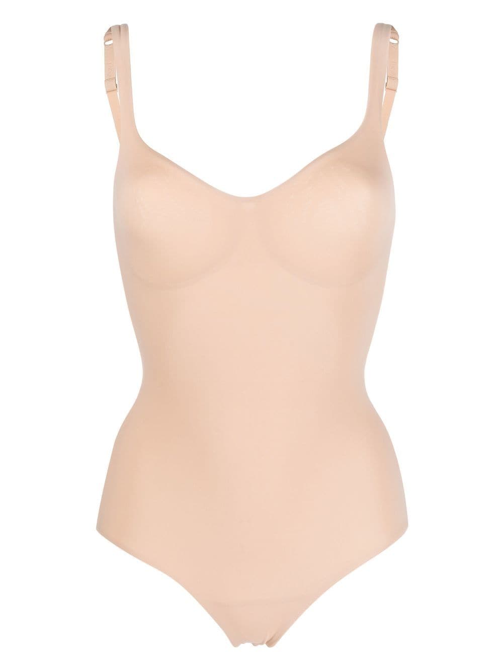 Wolford Mat de Luxe Underwired Bodysuit - Blush Beige image 0