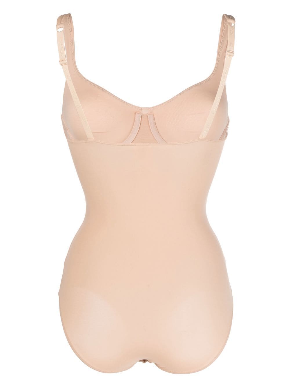 Wolford Mat de Luxe Underwired Bodysuit - Blush Beige image 4