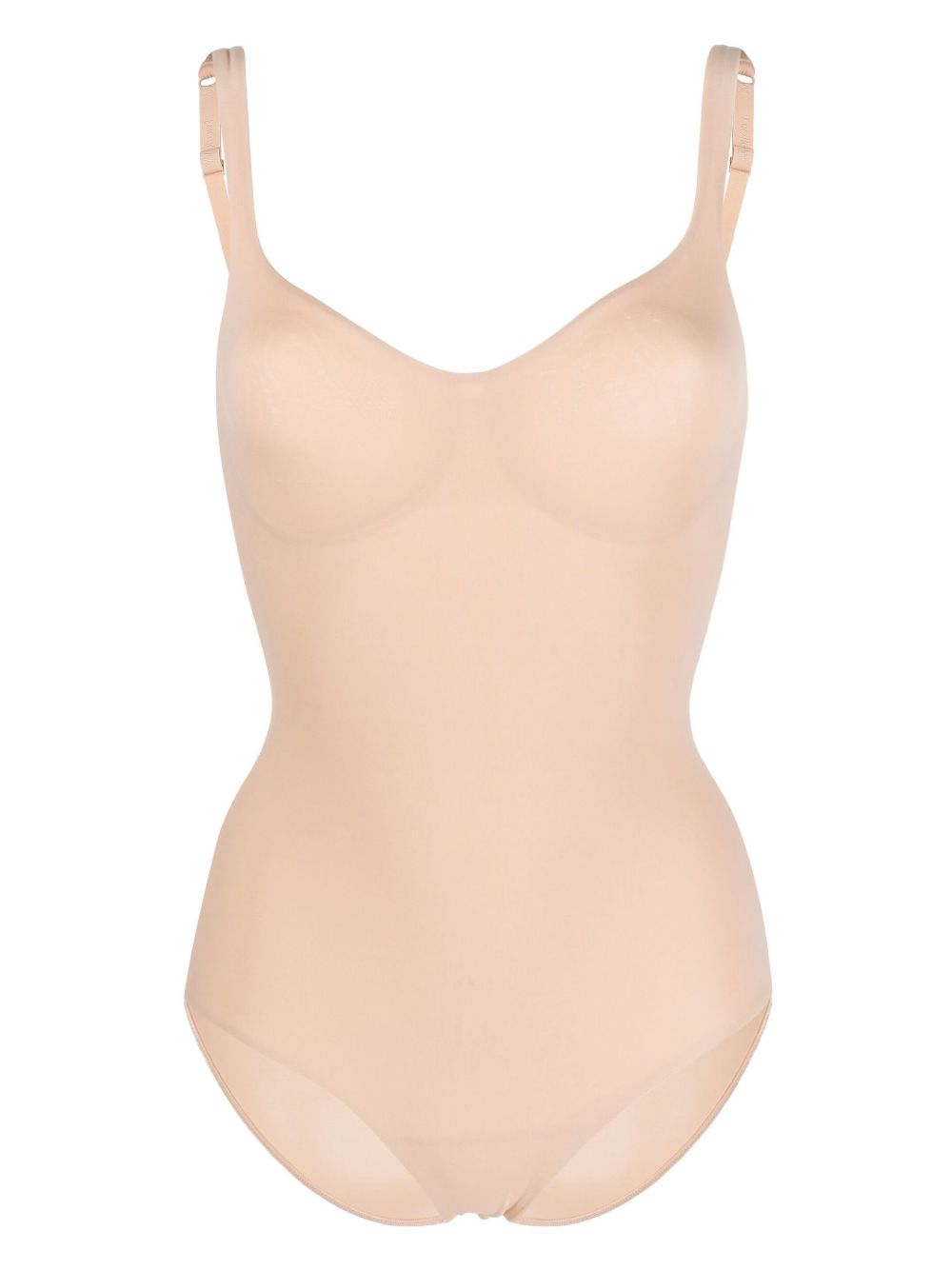 Wolford Mat de Luxe Underwired Bodysuit - Blush Beige image 5