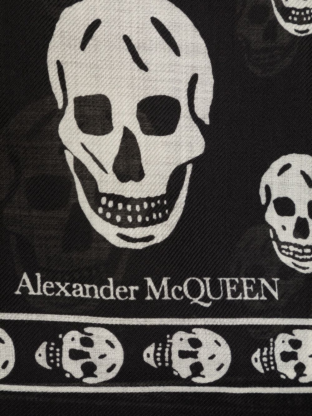 Alexander McQueen Scarfs Black image 1