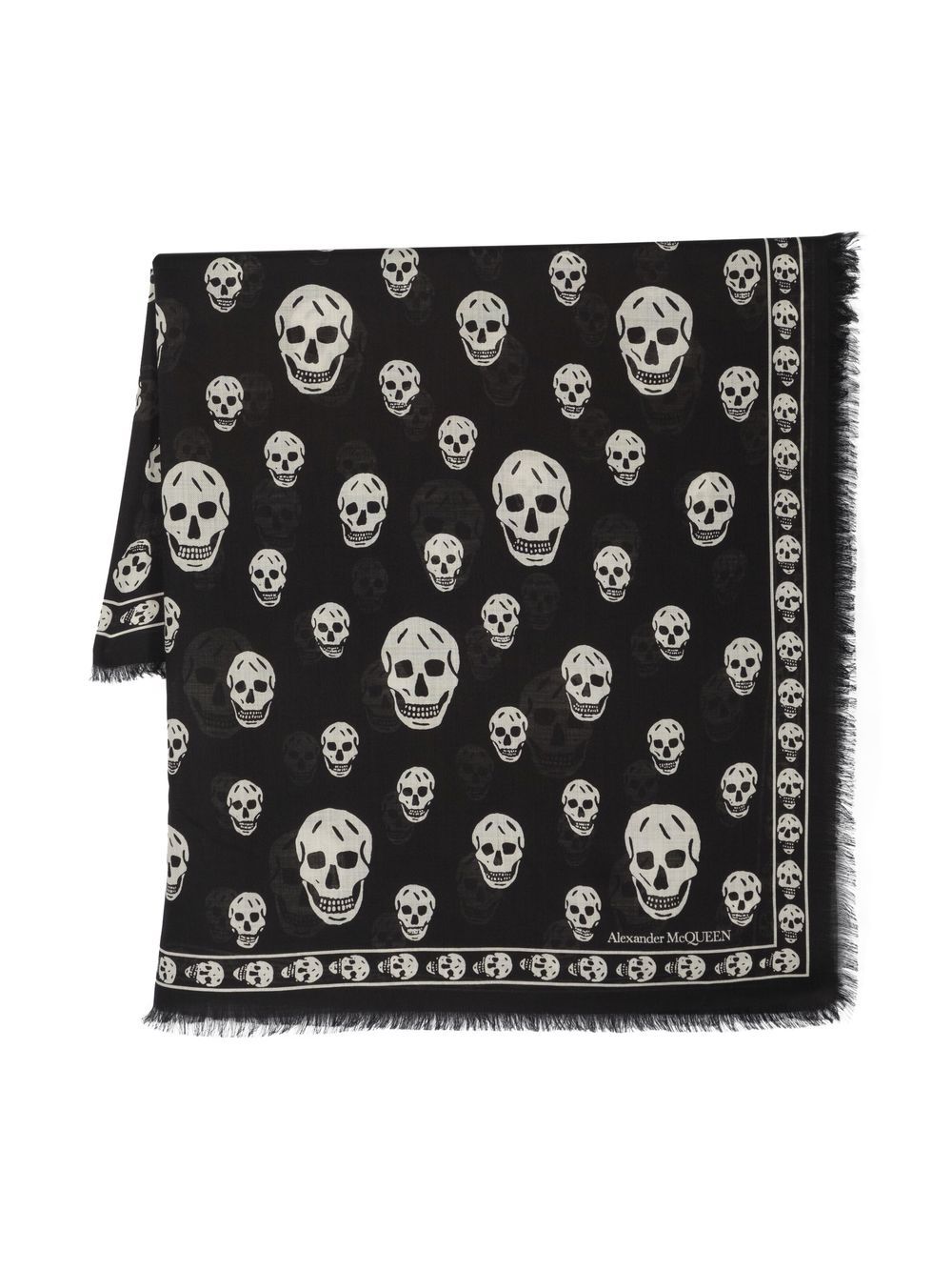 Alexander McQueen Scarfs Black image 0