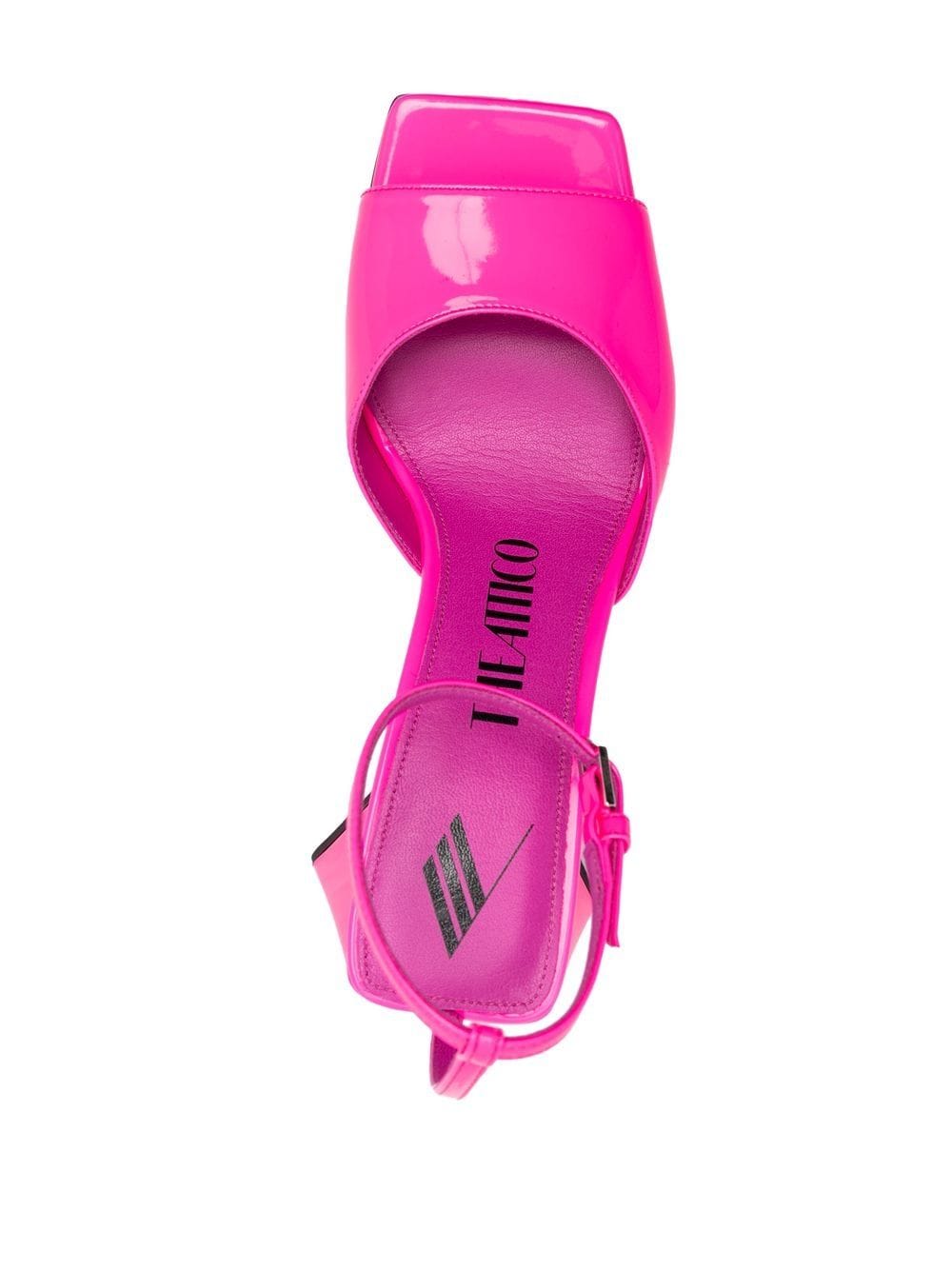 The Attico Sandals Fuchsia image 2