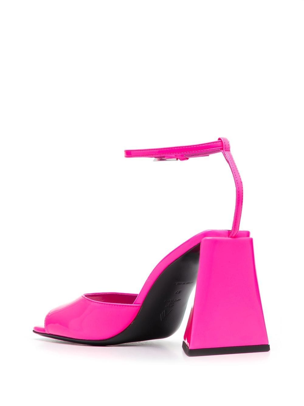 The Attico Sandals Fuchsia image 3