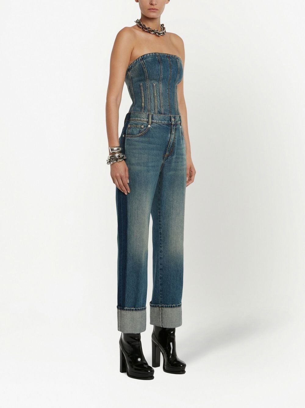 Alexander McQueen Jeans Blue image 3