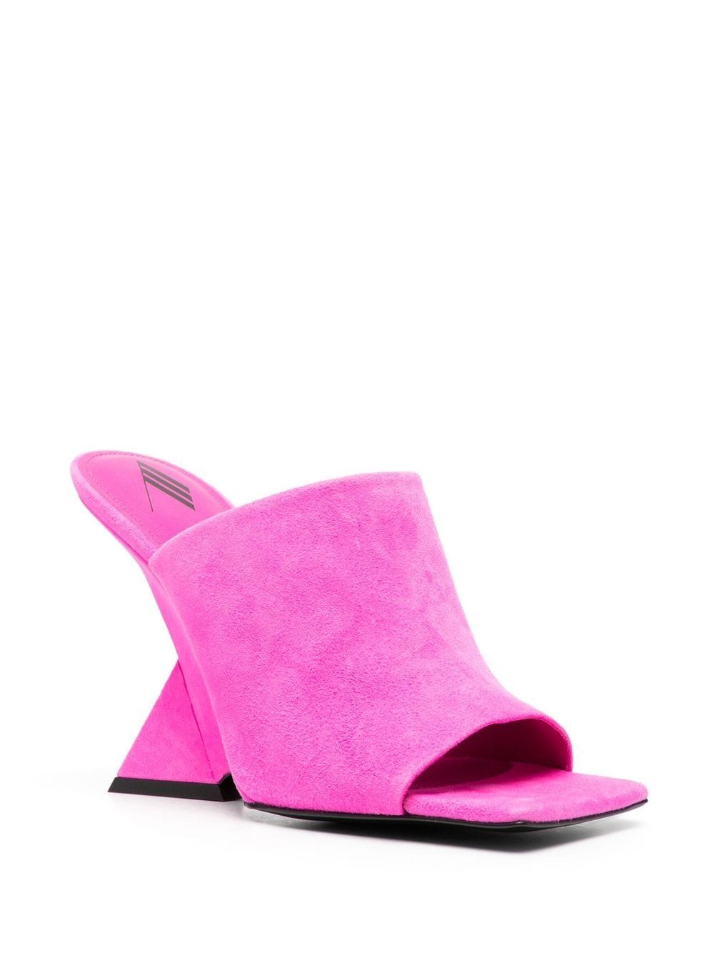 The Attico Sandals Fuchsia image 3