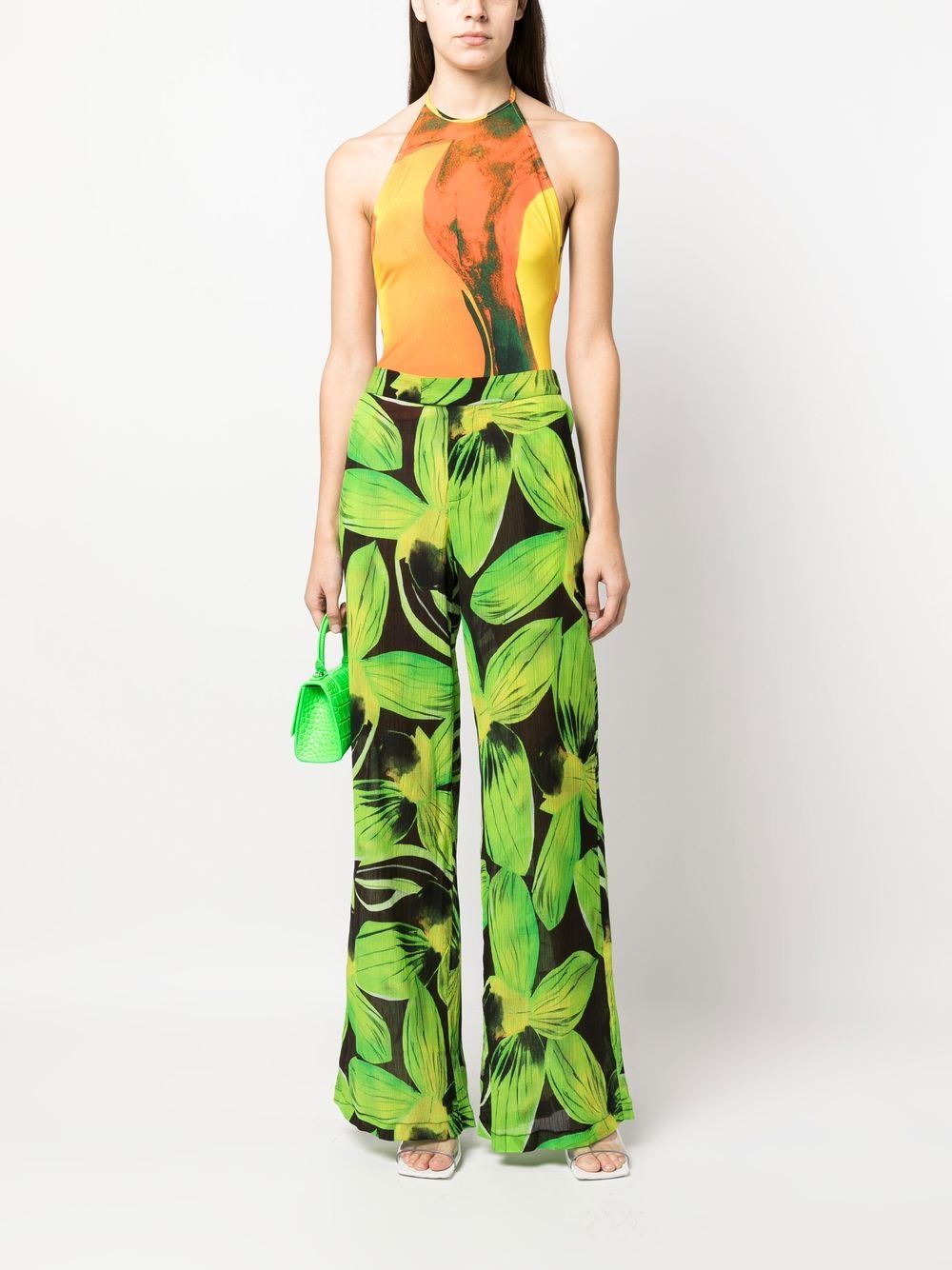 LOUISA BALLOU Trousers Green image 1