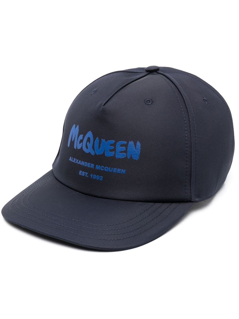 Alexander McQueen Hats Blue image 0