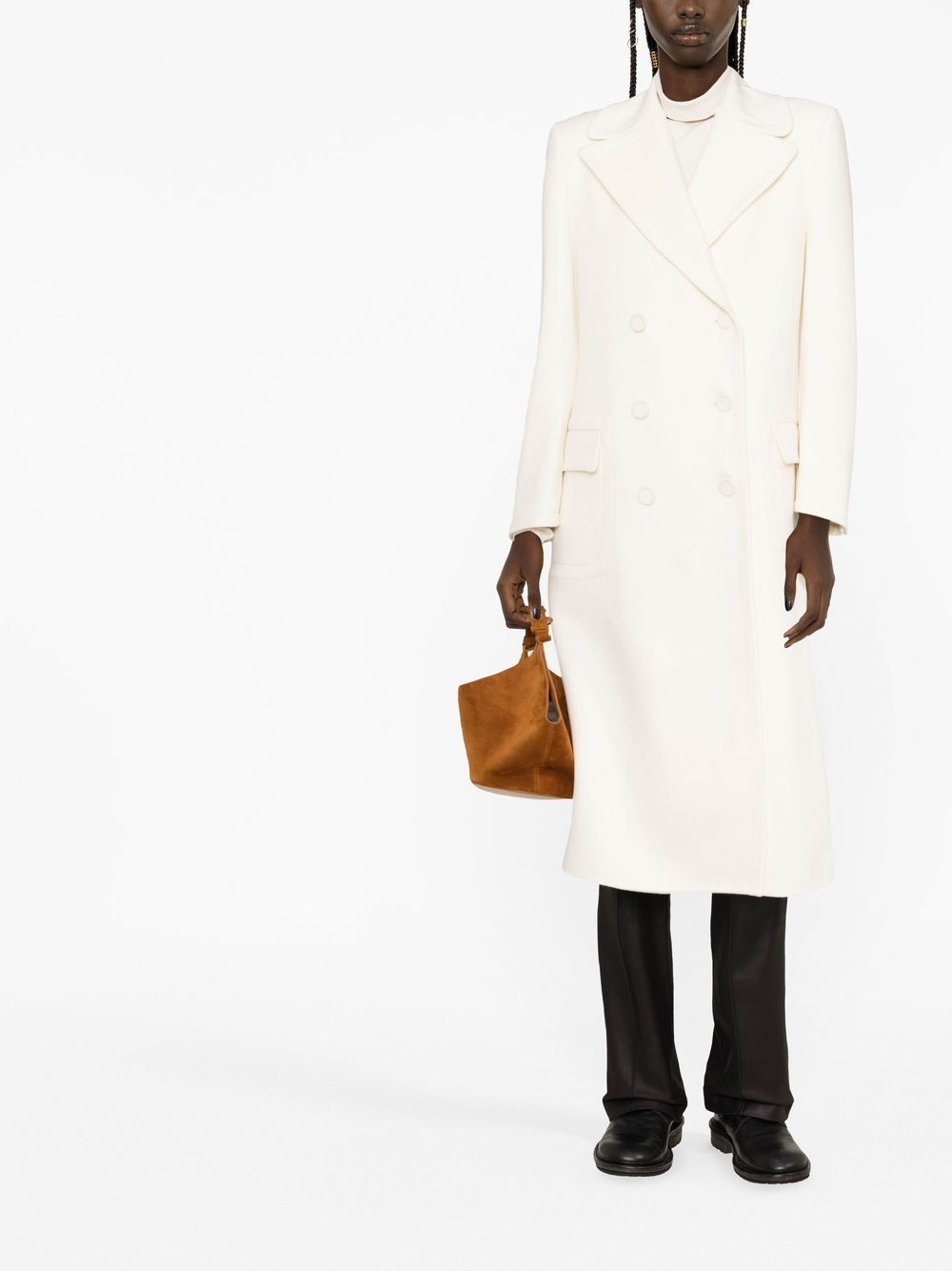 Ermanno Scervino Coats White image 3