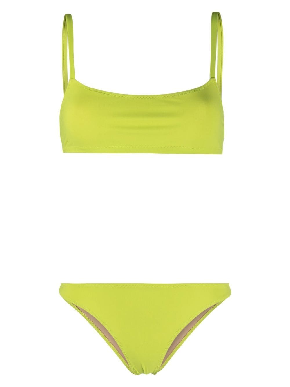 LIDO Sea Yellow Bustier Bikini Set image 0