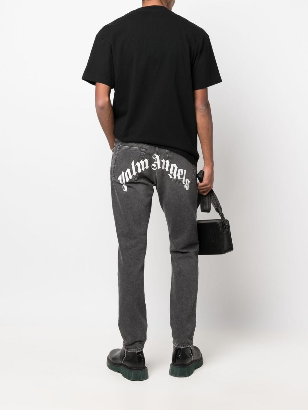 Palm Angels Jeans Black image 1