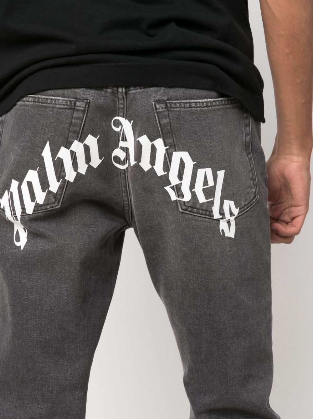 Palm Angels Jeans Black image 3