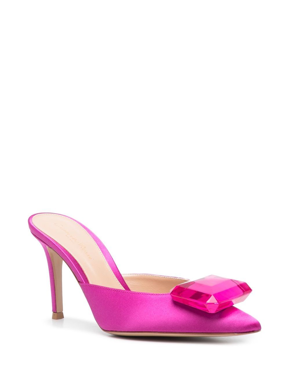 Gianvito Rossi With Heel Fuchsia image 1