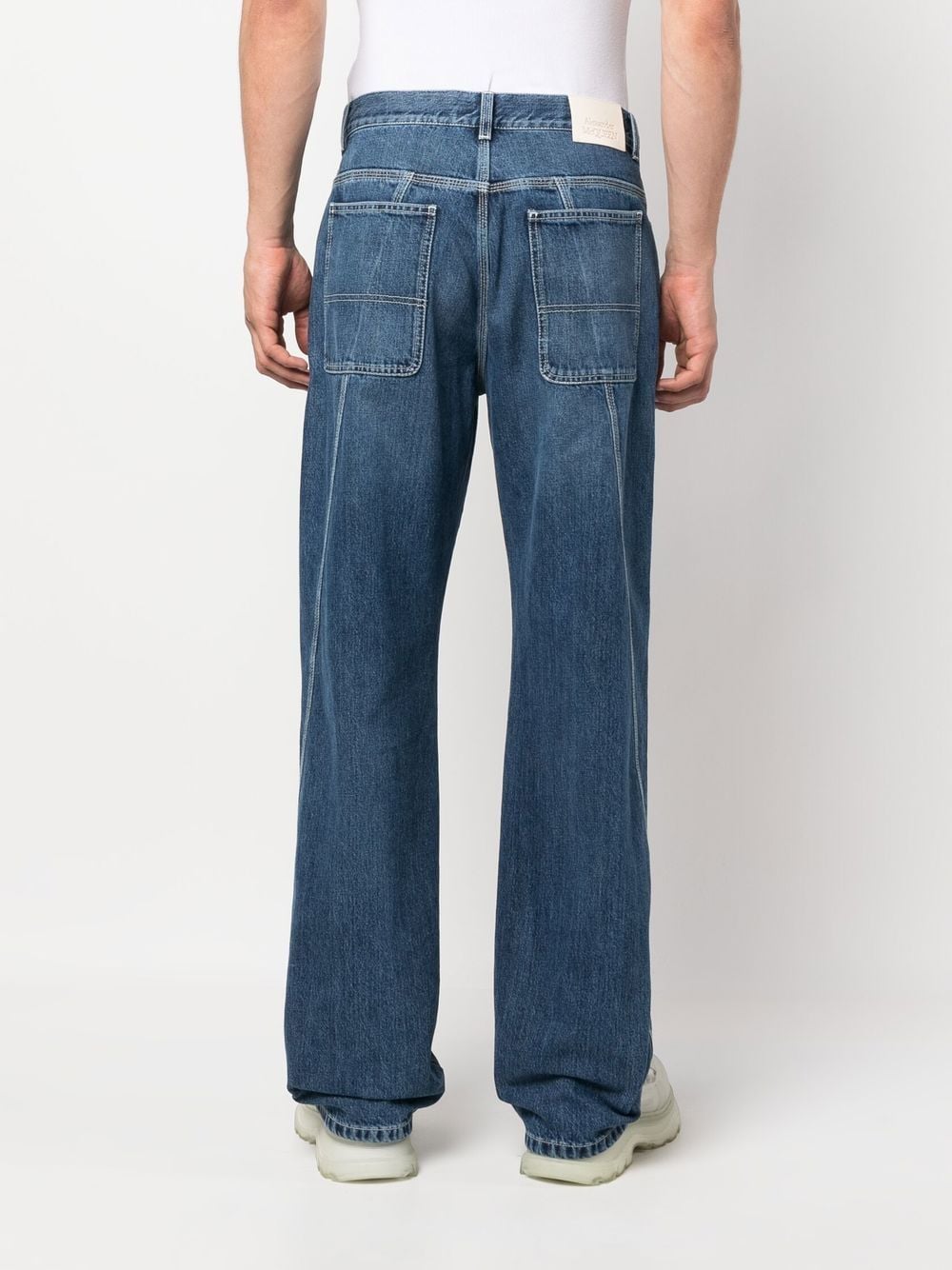 Alexander McQueen Jeans Blue image 3