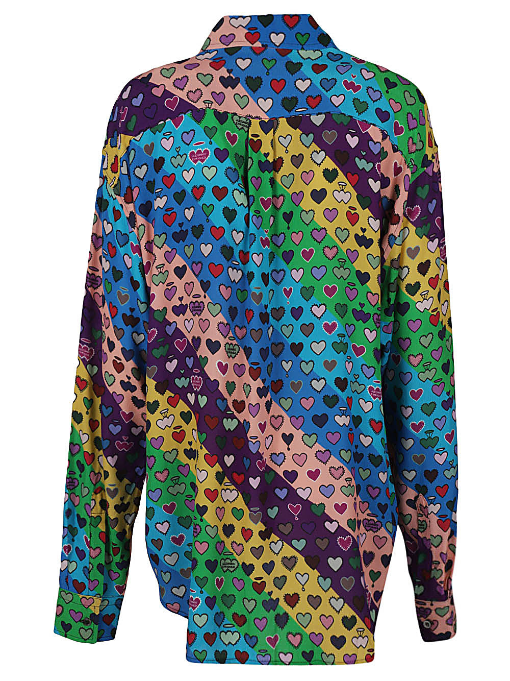 Alessandro Enriquez Multicolor Printed Viscose Shirt image 1