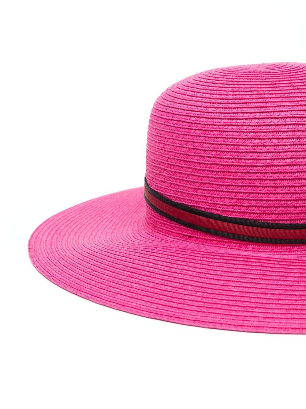 Borsalino Giselle Fuchsia Raffia Sun Hat image 1