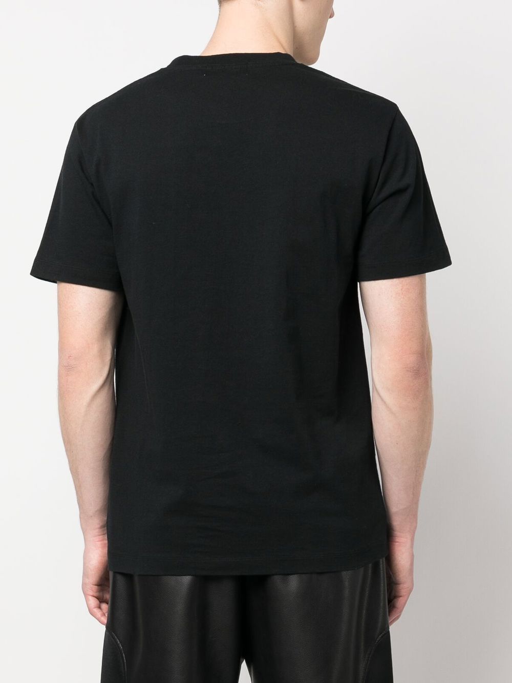 AMBUSH Black Logo-Print T-Shirt image 4